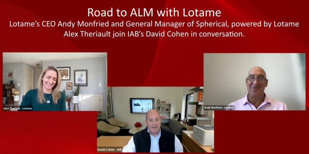 IAB THERE | Road to ALM with Lotame