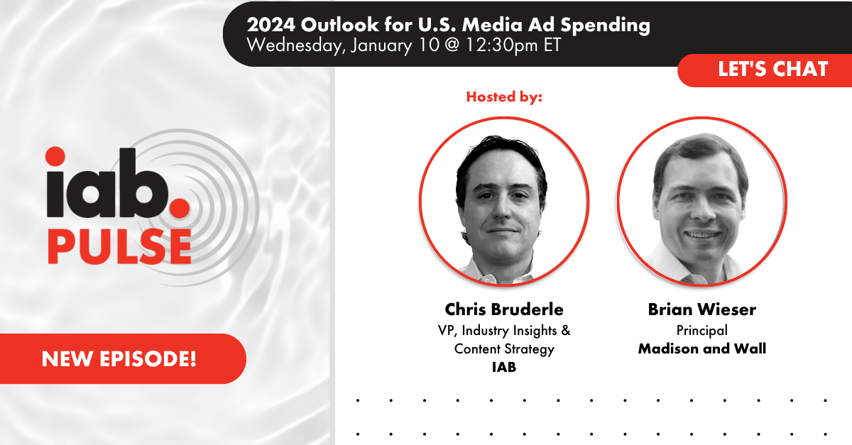 IAB Pulse 2024 Outlook for U.S. Media Ad Spending Featured Image