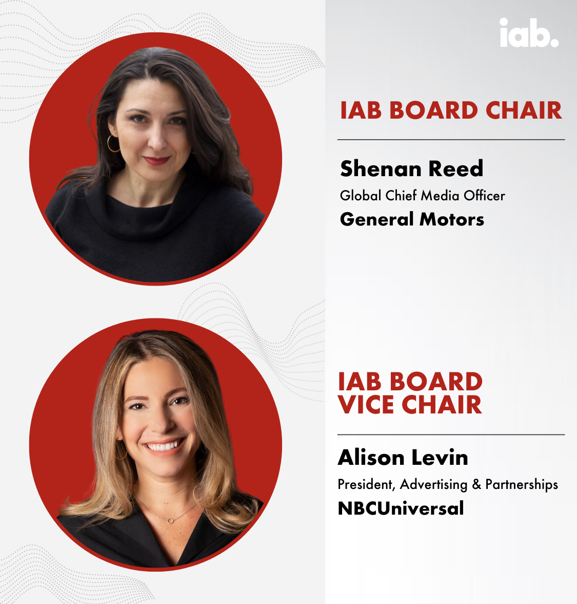 IAB Board of Directors Names Shenan Reed, Global Chief Media Officer, General Motors, New Board Chair for 2025